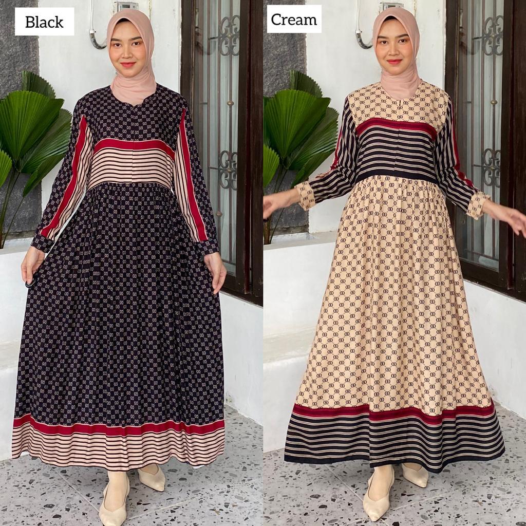 NEW GC MAXY DRESS - GAMIS RAYON DIAMON PREMIUM - NURSING WEAR