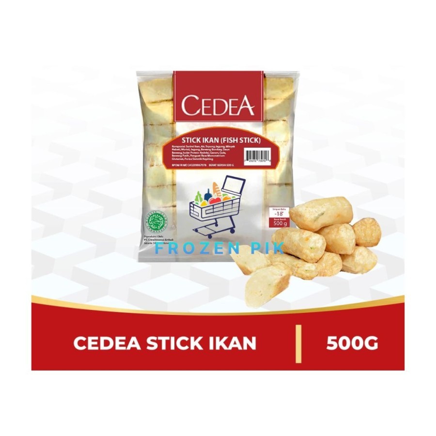 

Cedea Fish Stick (Stik Ikan) 500Gr