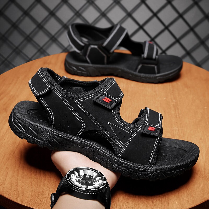 Sandal Pria Dewasa 2025 Sandal Sport Outdoor Sandal Unisex Sandal Gunung Sandal Slop Pria Ukuran 39-