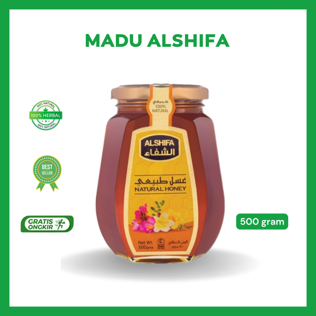 

Madu Al Shifa Madu Murni 500gr - Madu Import Saudi Arab