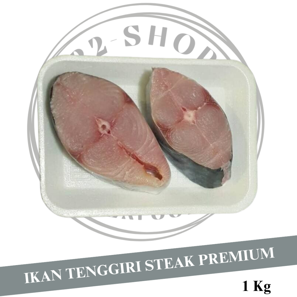

Ikan Tenggiri Steak Premium / Tenggiri Potongan Murah @1kg Frozen