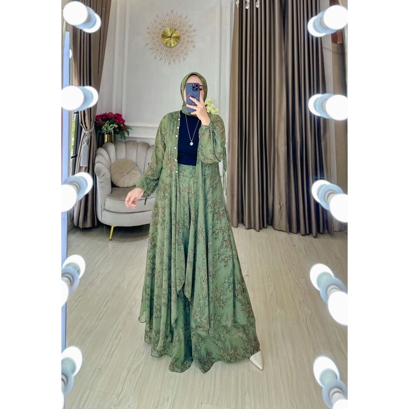 Namira set kulot bunga kecil