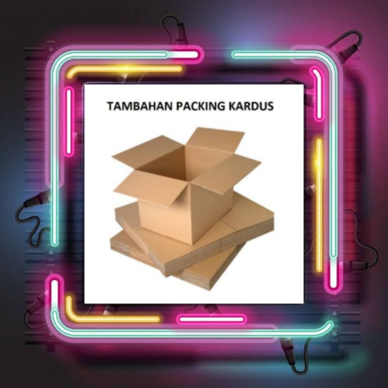 

Extra Packing Kardus dan Bubble