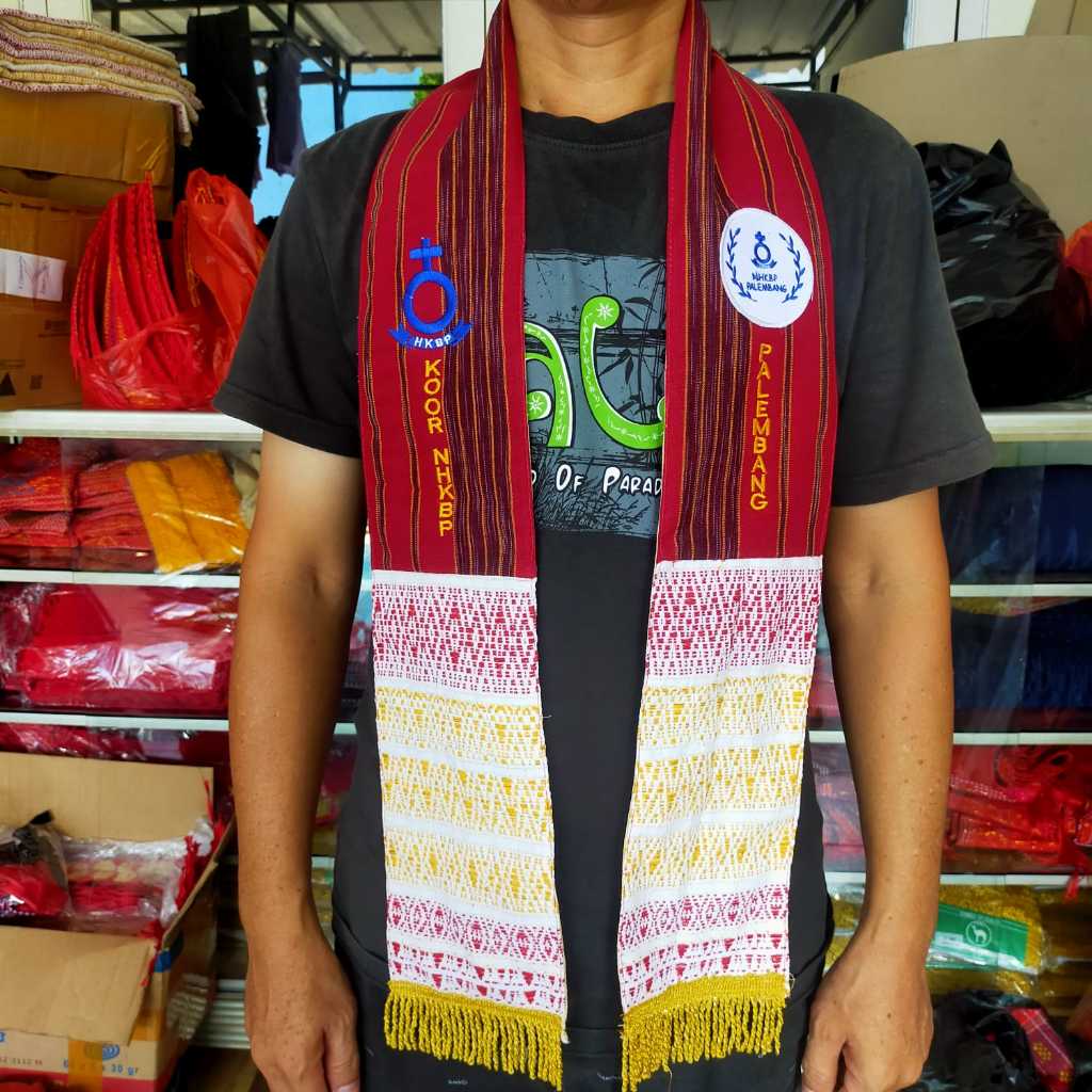 STOLA ULOS BATAK / SELENDANG ULOS pucca - Syal Stola Selendang Ulos