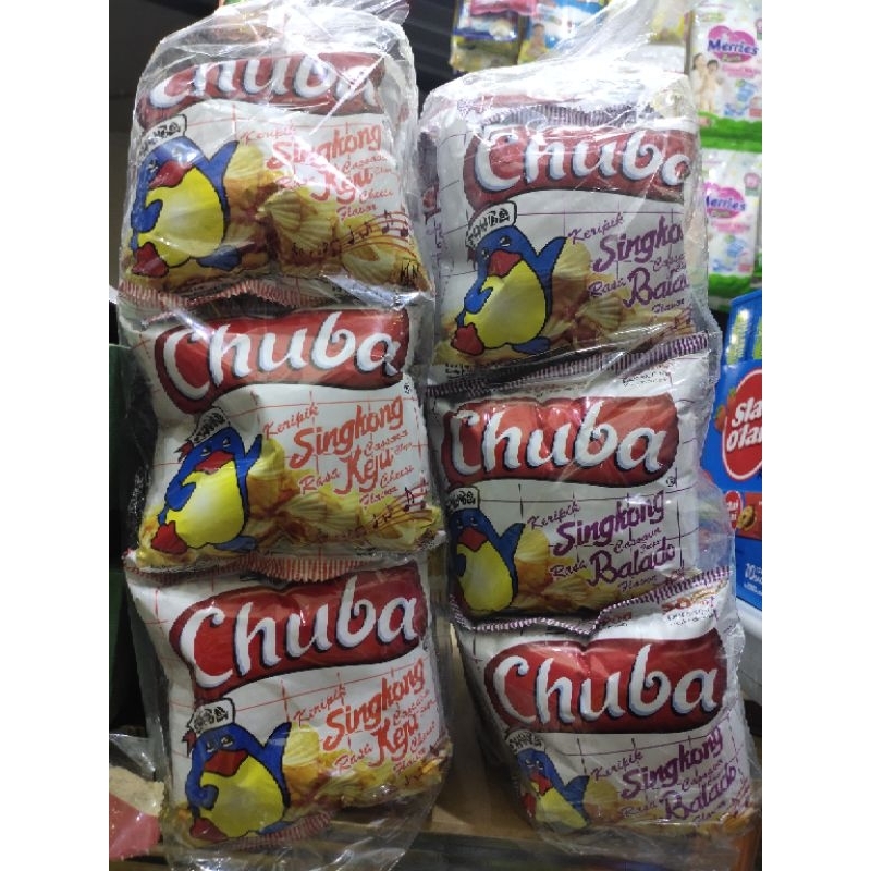 

keripik CHUBA singkong keju singkong balado 1PAK isi 20
