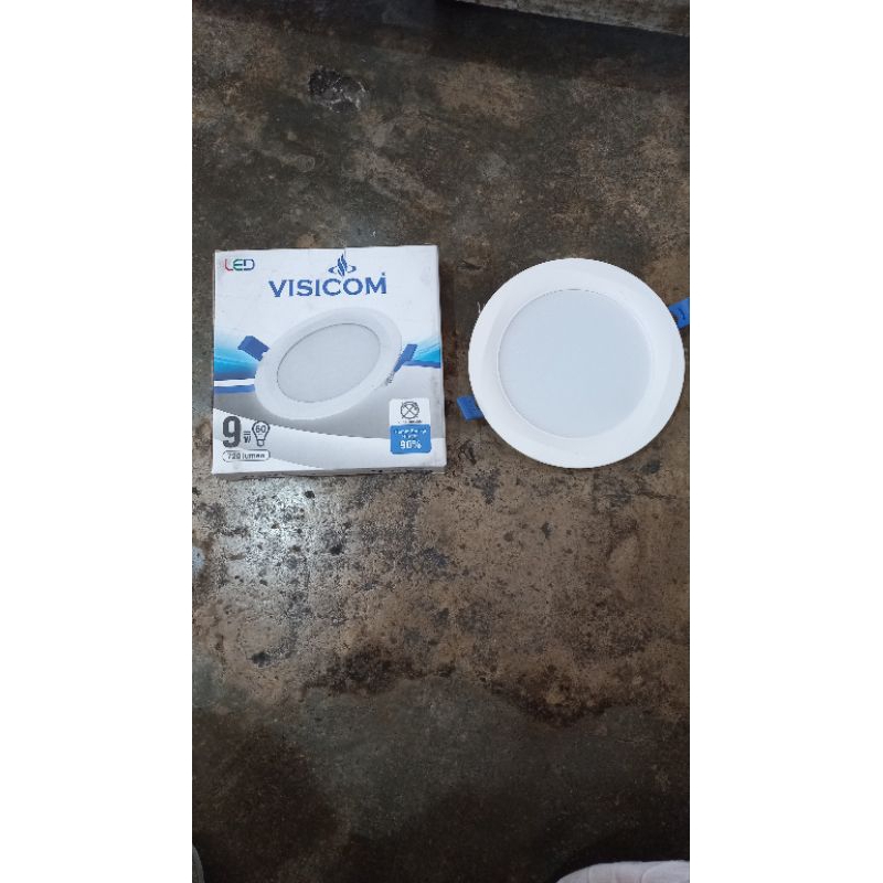 LED DOWNLIGHT PUTIH VISICOM 9WATT