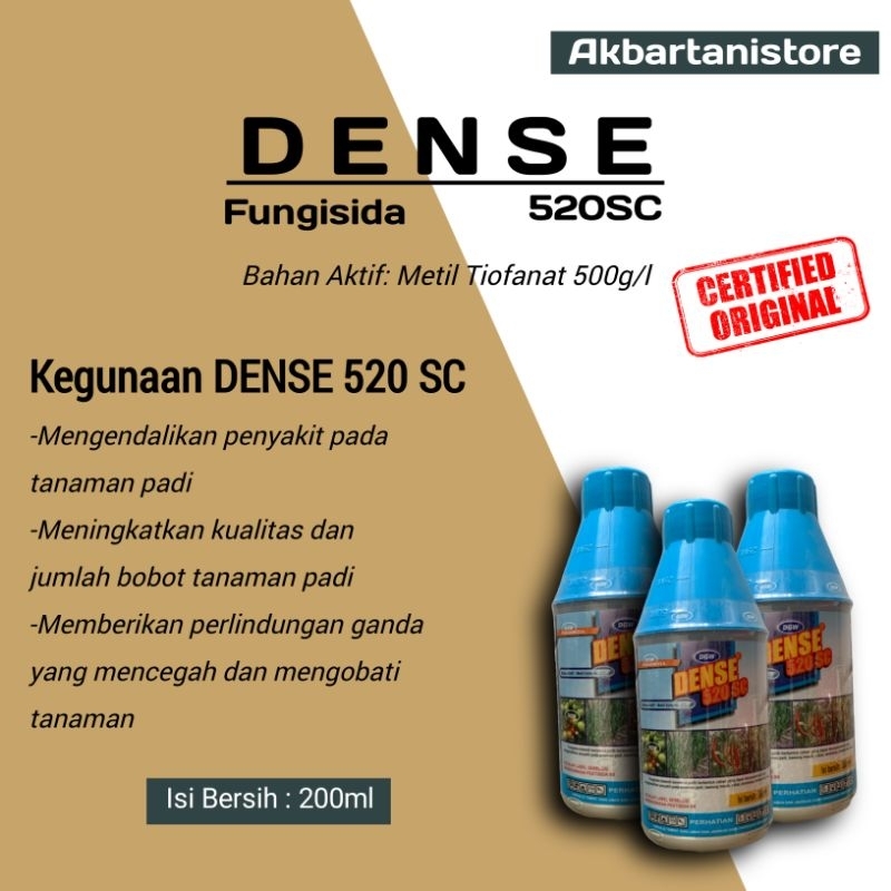 Fungisida Dense520sc -200ml