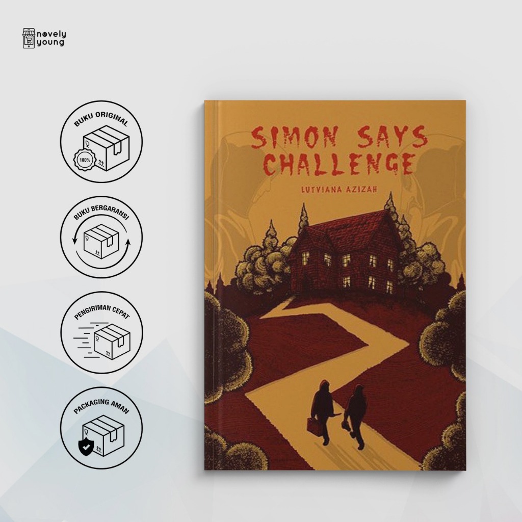 Novel Simon Says Challenge - Lutviana Azizah - Nexterday - Gratis Biaya Packing