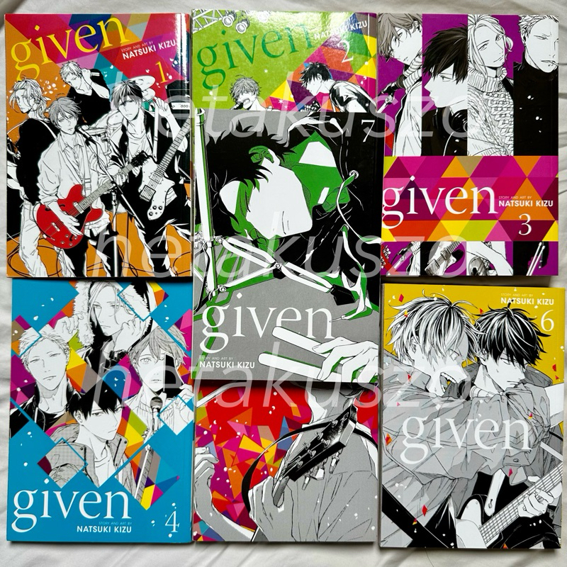 GIVEN MANGA ENGLISH (BOOKED JANGAN CO)