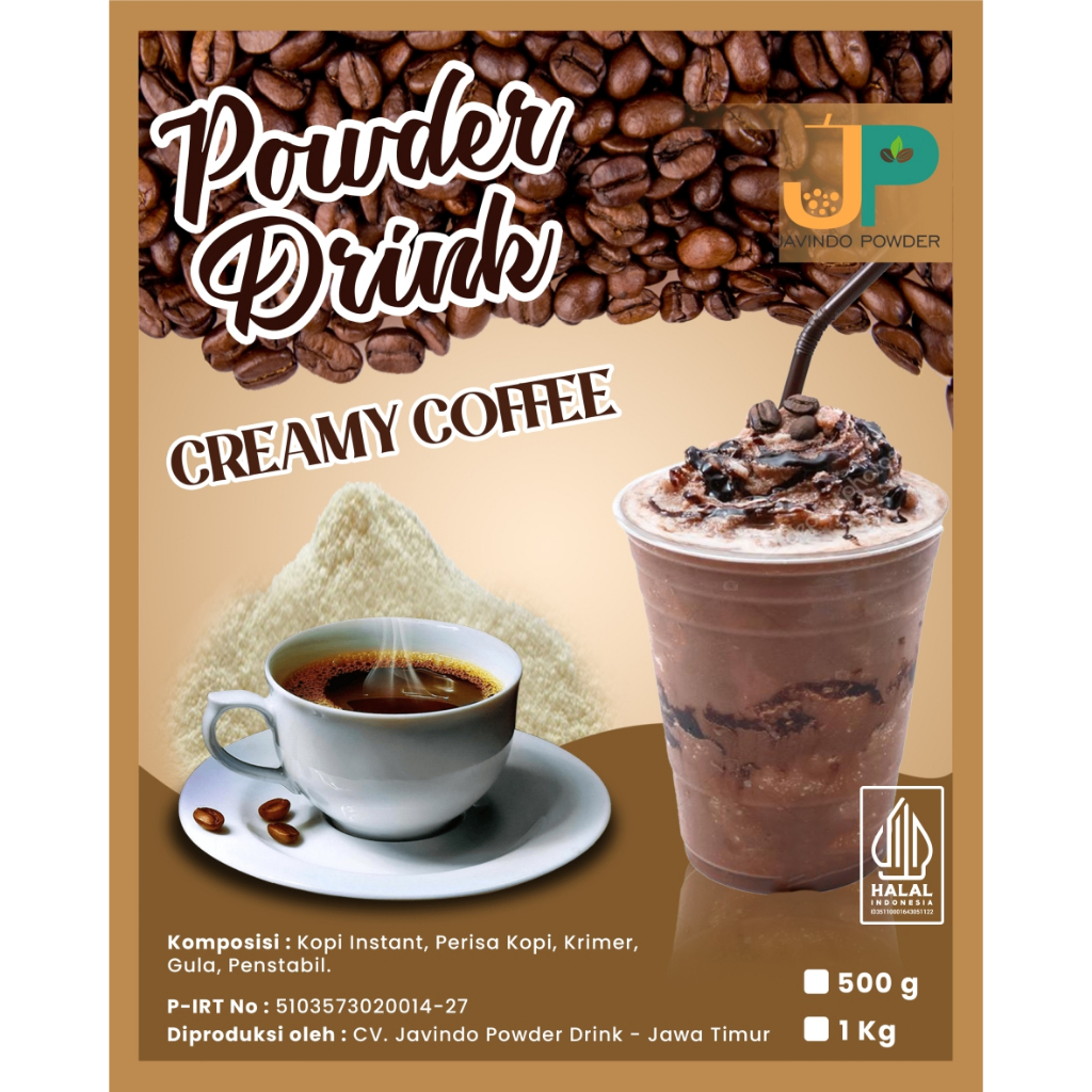 

Bubuk Minuman Creamy Coffee