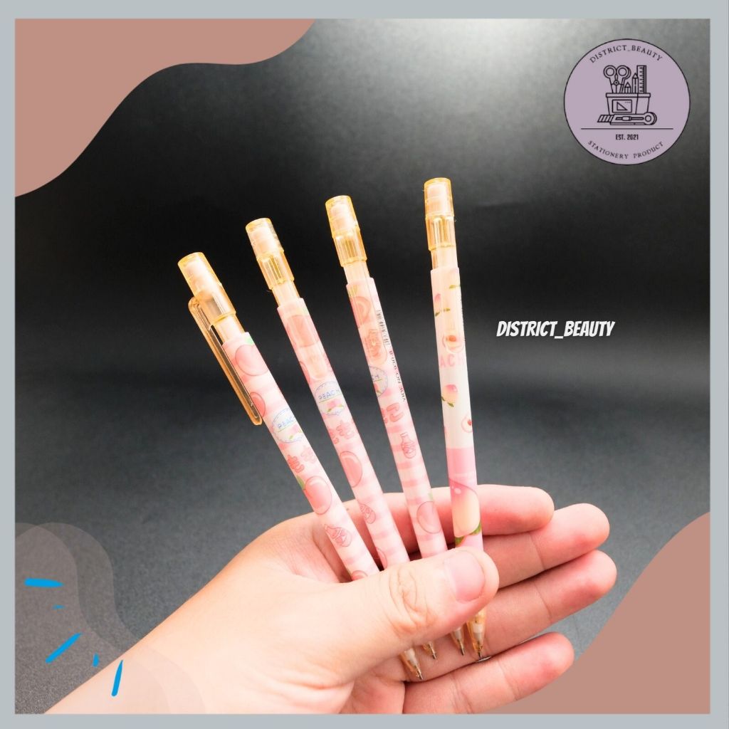 

PENSIL CETEK PEACH PENSIL MEKANIK BUAH PERSIK LUCU PENSIL CETEK MURAH DISTRICT BEAUTY