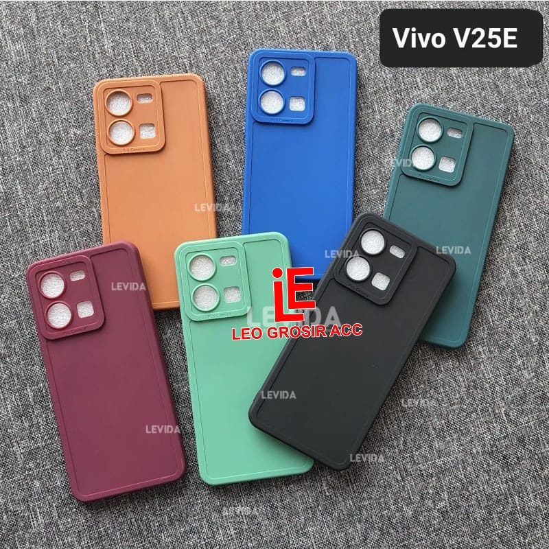 CASE VIVO V25 5G CASE PRO CAMERA MACARON CASE VIVO V25 5G