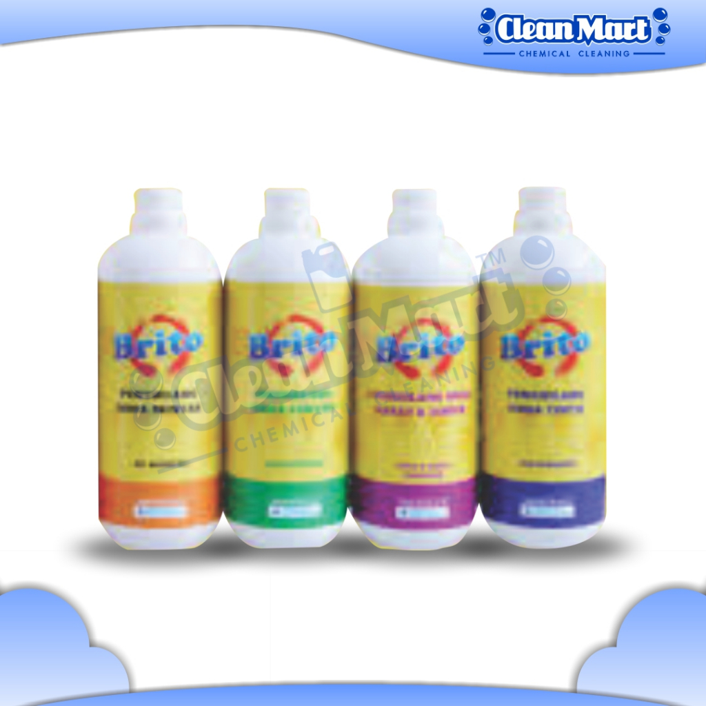 BRITO PENGHILANG NODA LUNTUR, TINTA, DARAH, KARAT, MINYAK