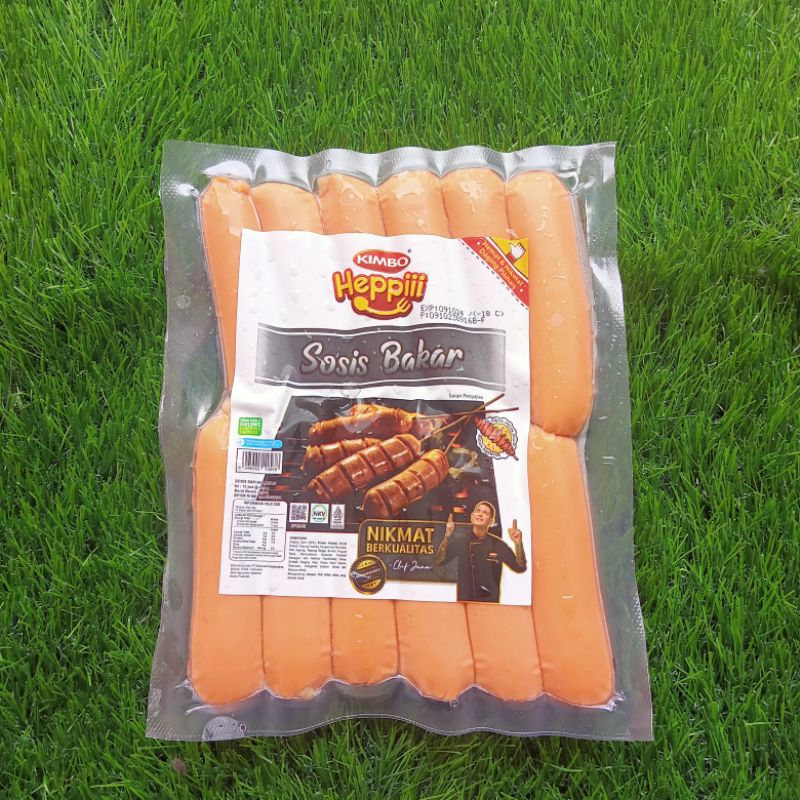 

KIMBO HEPPI SOSIS SAPI BAKAR 500gr ISI 12