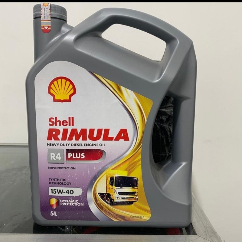 SHELL RIMULA 15W 40 HEAVY DUTY DIESEL 5L