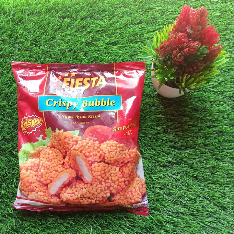 

FIESTA CHICKEN NUGGET BUBBLE CRISPY 500gr