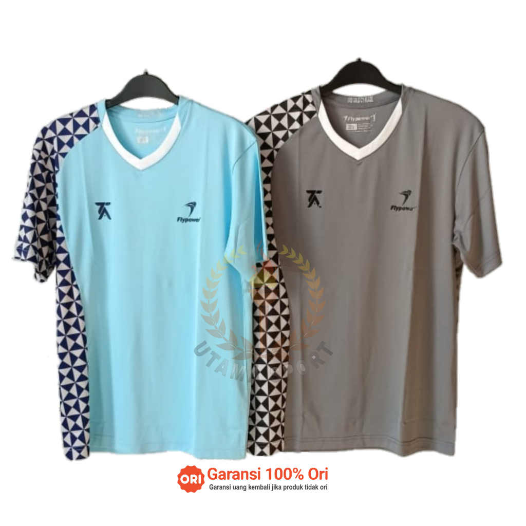 Kaos Badminton Flypower Rio Gold C2 02 / C1 Blaze Olahraga Bulutangkis