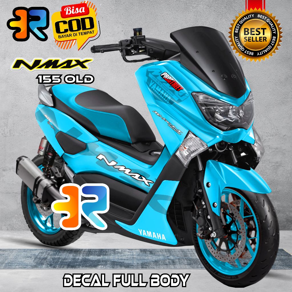 Decal Nmax Old Stiker Full Body Variasi Desain Polos