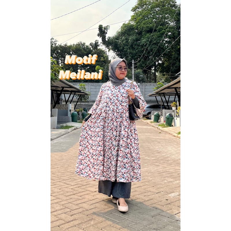 Motif Meilani Homewear kekinian by @luliswear.id/ Homewear Kekinian/Daster Murah/Daster Kekinian/Dre