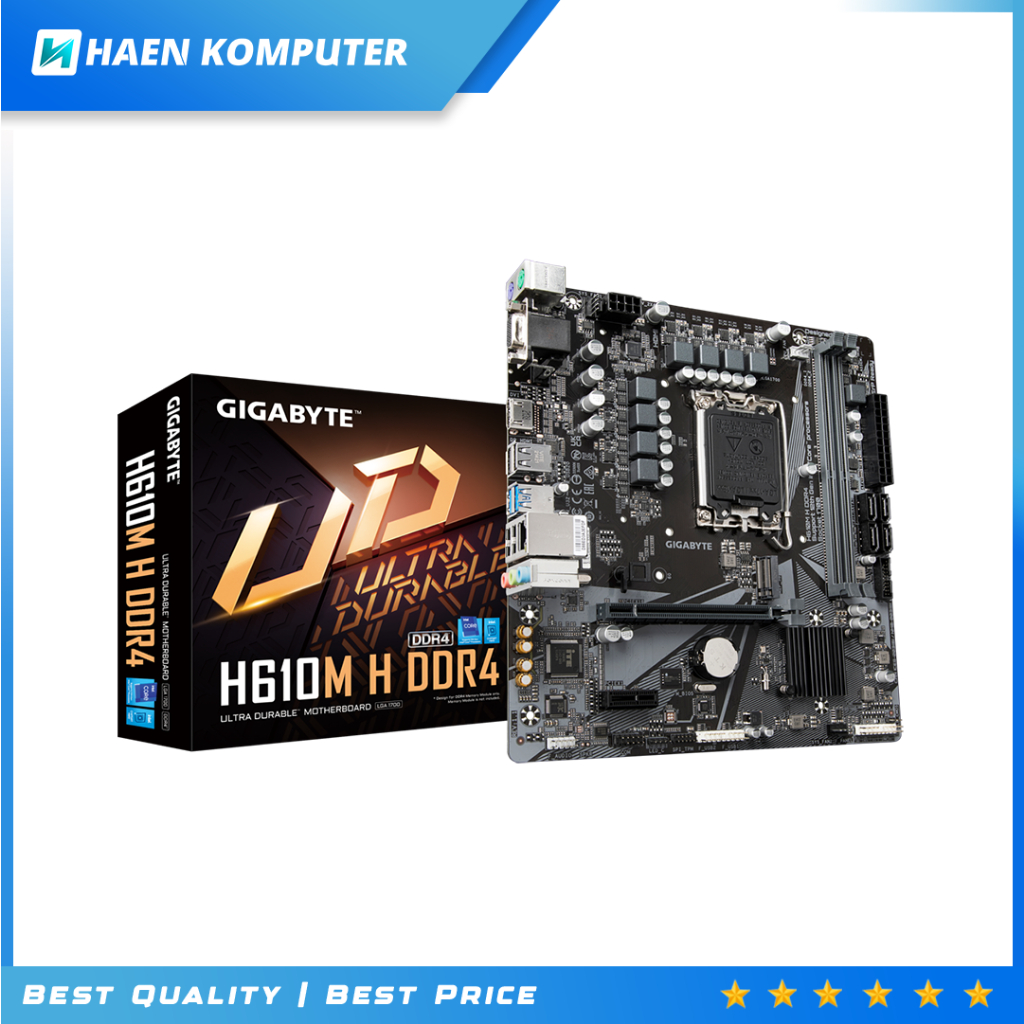 Motherboard Gigabyte H610M H Mobo H610 - LGA 1700