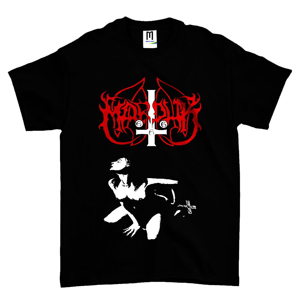KAOS BAND MARDUK FMJ VINTAGE | T-SHIRT BAND MARDUK | MARDUK  HITAM