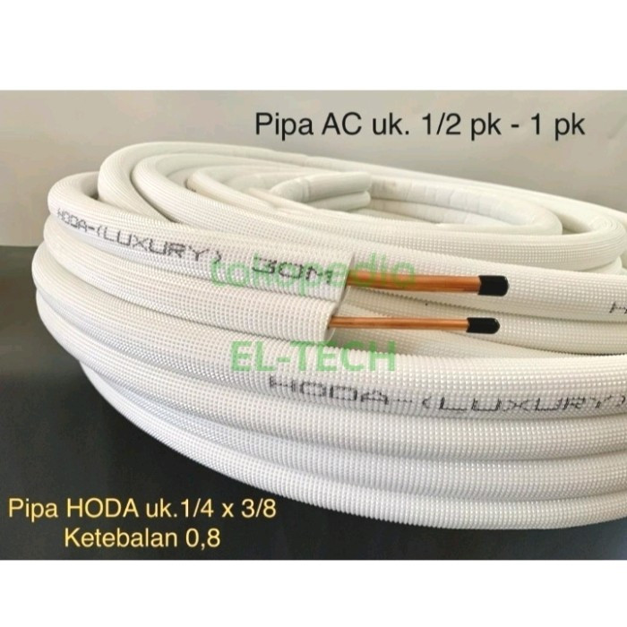 Pipa Hoda Luxury 1/2-1PK 1 roll / pipa ac 1/4 x 3/8