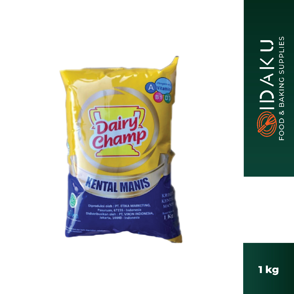 

Susu Kental Manis Dairy Champ Pouch 1Kg