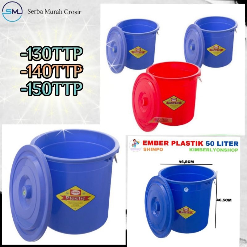 Ember/tong air/tong besar/wadah air/timba air/Timba Shinpo