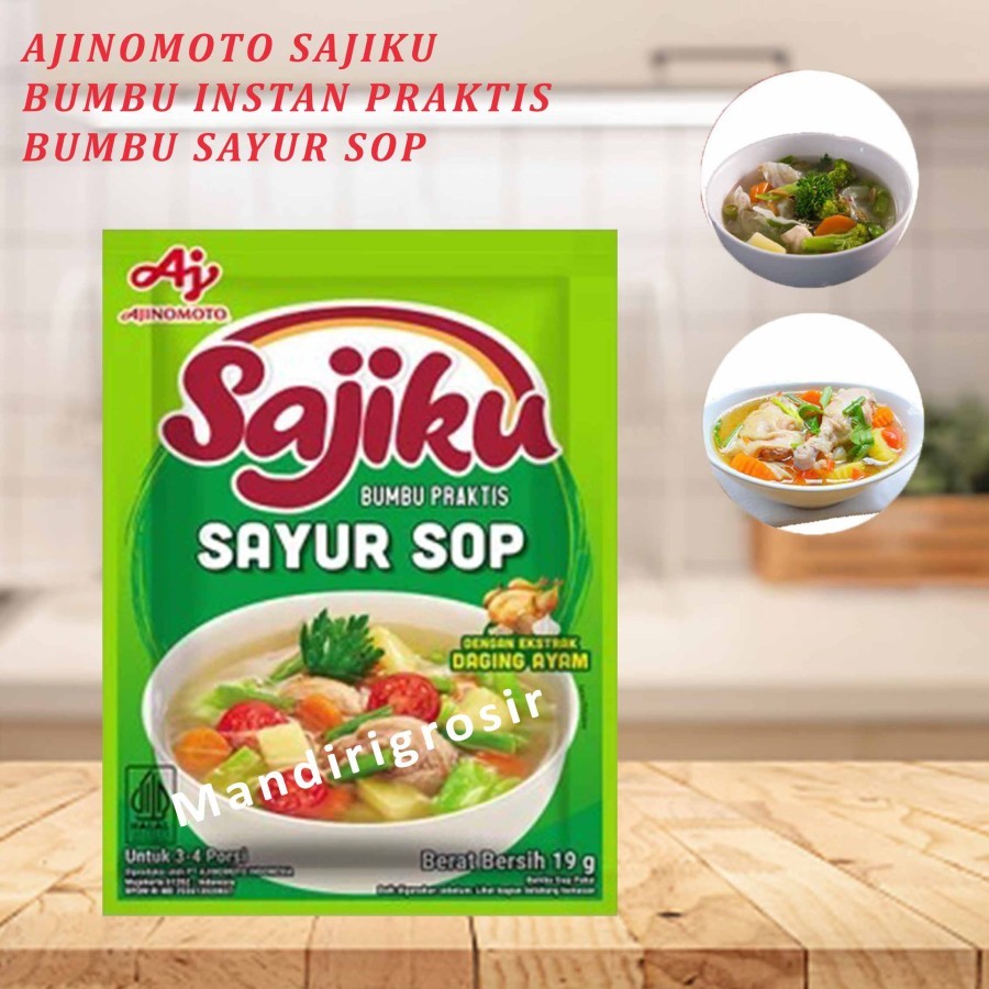 

Bumbu Instan Praktis * Ajinomoto Sajiku * Bumbu Sayur Sop