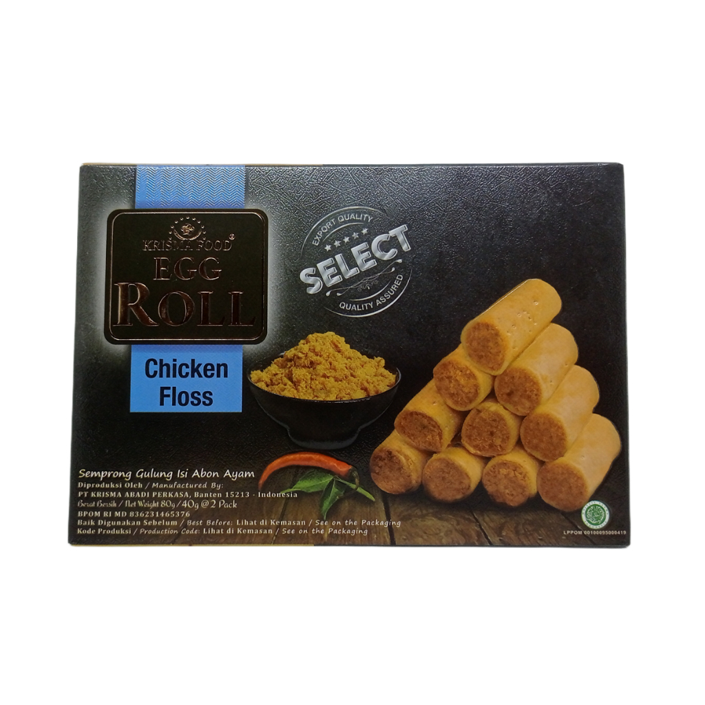 

Krisma Food Egg Roll Chicken Floss netto 80 gr