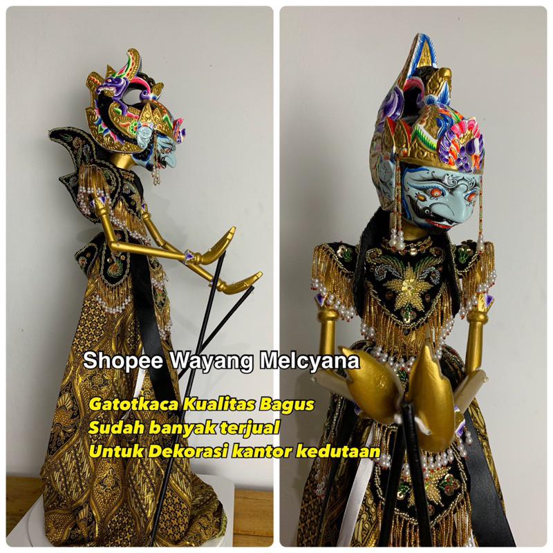 Gatotkaca Wayang Golek kualitas bagus