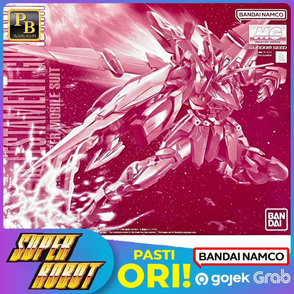 𝗕𝗔𝗡𝗗𝗔𝗜 MG ZGMF-X12A [RGX-00] Testament Gundam P-BANDAI Limited