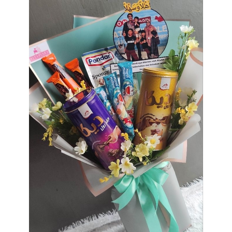 

buket snack mix bunga