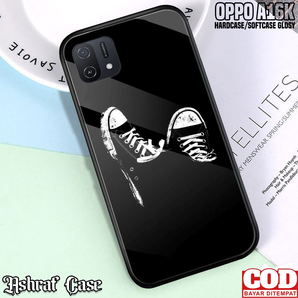 Case Oppo A16K - Casing Oppo A16K ( HTM ) Silikon Hp Oppo A16K - Kesing Hp Oppo A16K - Softcase Glas
