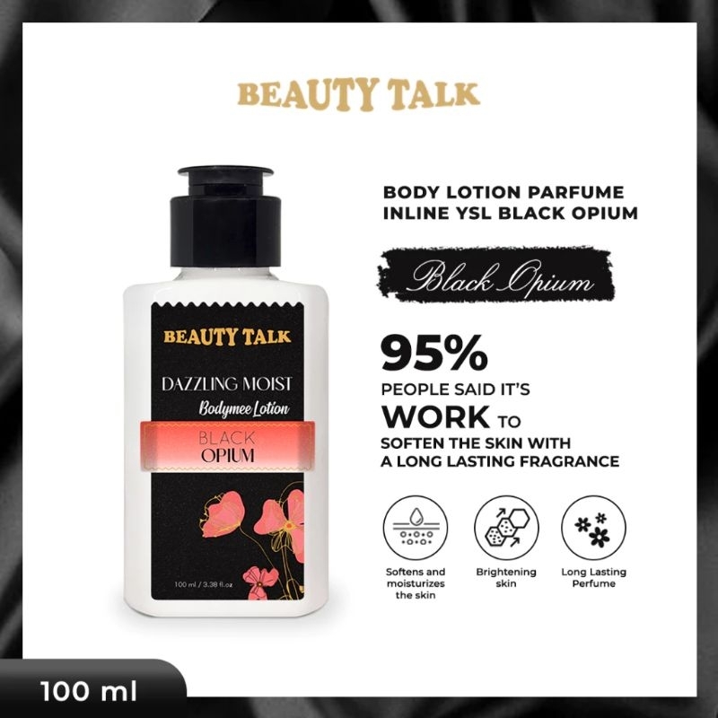BEAUTY TALK Body Lotion Parfume Inline YSL Black Opium