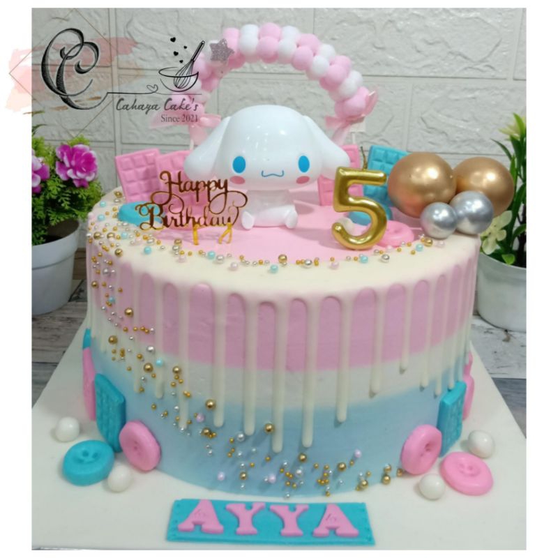 Kue Ulang Tahun Cinnamoroll / Cinnamoroll Cake / Kue Ultah Sanrio