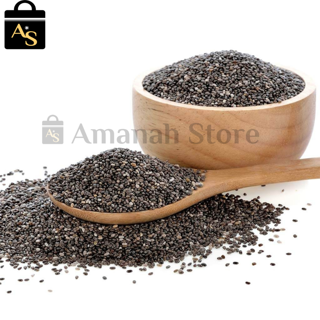 

Biji Chia Seed Organik 100 gram Black Chiaseed Premium Makanan Sehat