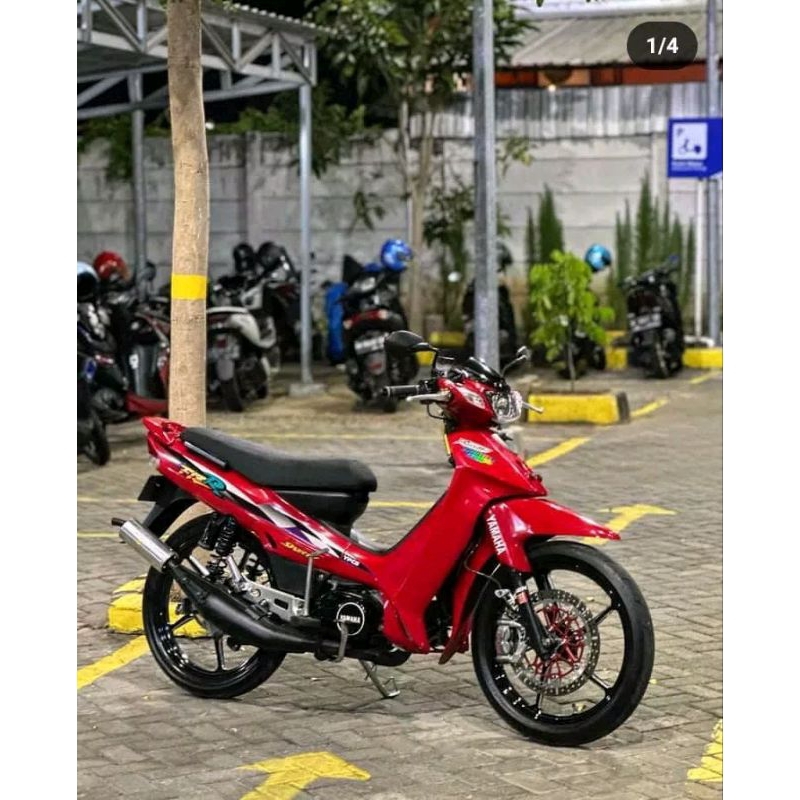 STRIPING FiZ R 98 MERAH STANDAR ORI ll STRIPING FIZR 98 MERAH ORI ll STICKER LIS FIZR 98 MERAH HITAM