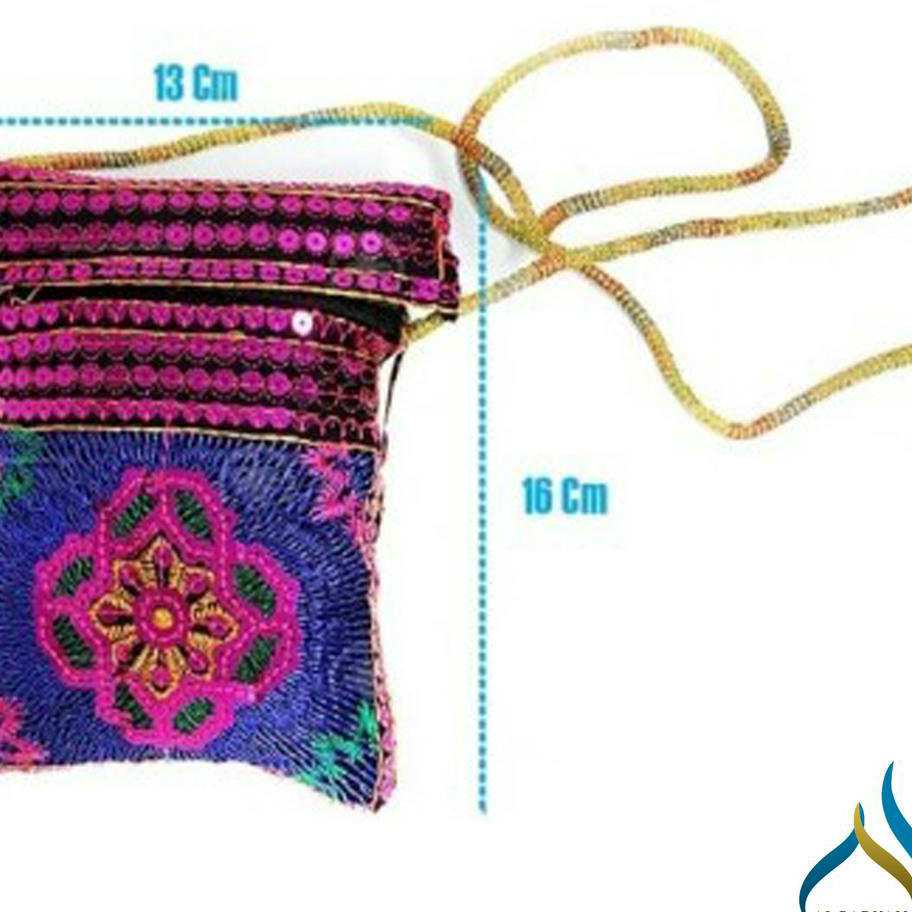RCZQ1287 DiSkon   SOUVENIR ARAB / TAS / DOMPET ARAB / DOMPET PAKISTAN / OLEH HAJI