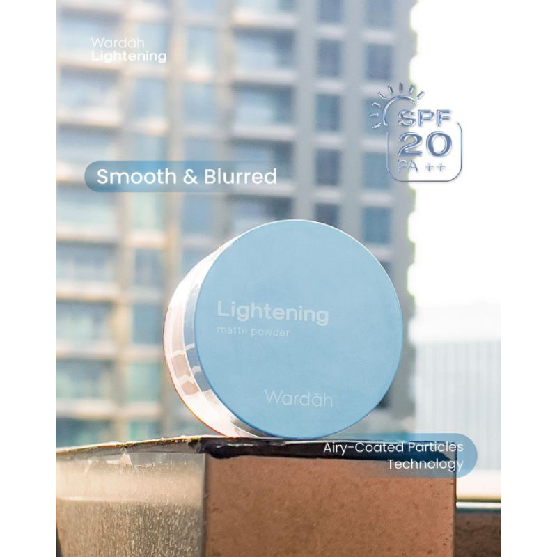 Wardah Lightening Matte Powder | Wardah Lightening Bedak Tabur | Wardah Bedak Tabur