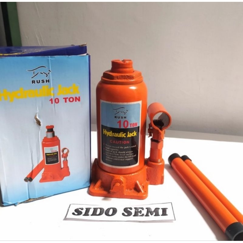 DONGKRAK BOTOL 10 TON MEREK RUSH