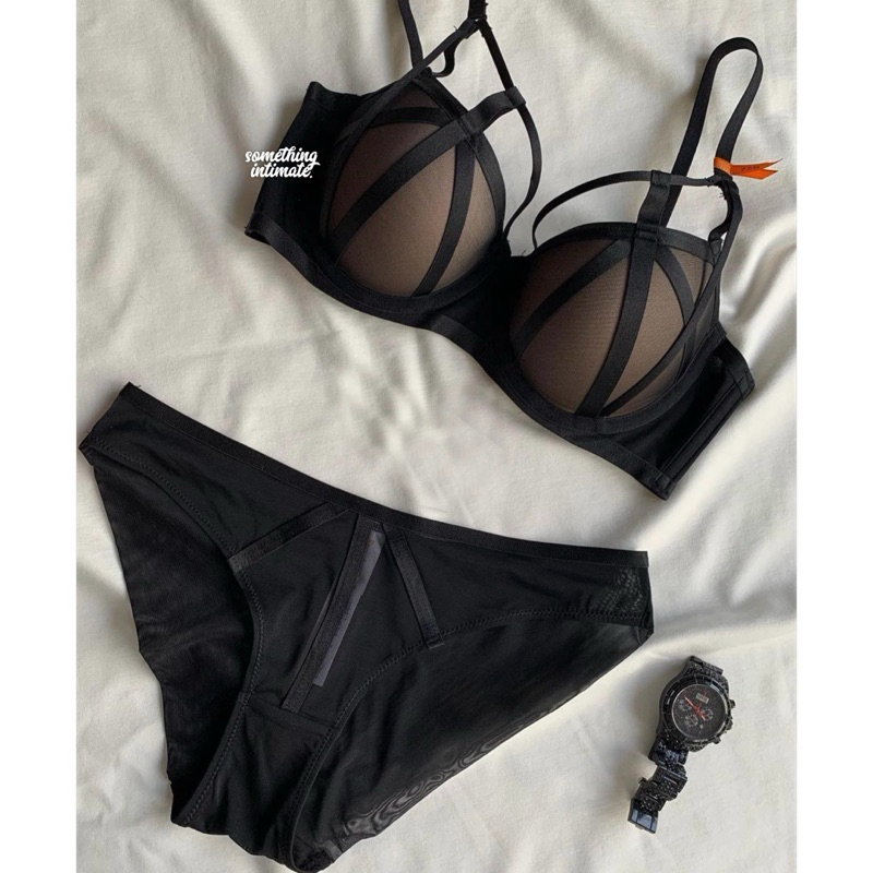 Agent Provocateur ERIN Big Straps Extreme Pushup Padded Bra / Beha Import Bh Full Cup Push Up Thick 