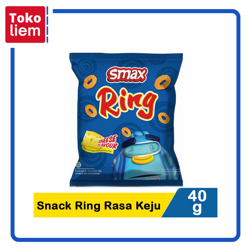 

Smax Snack Ring Rasa Keju 40G