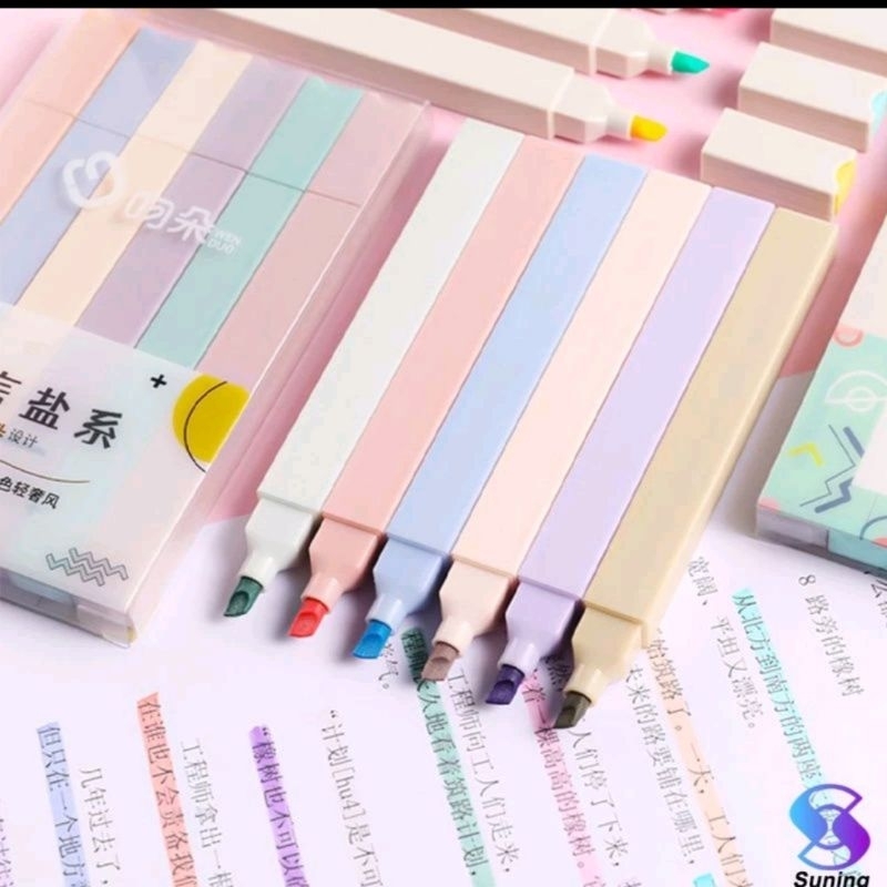

highlighter pastel