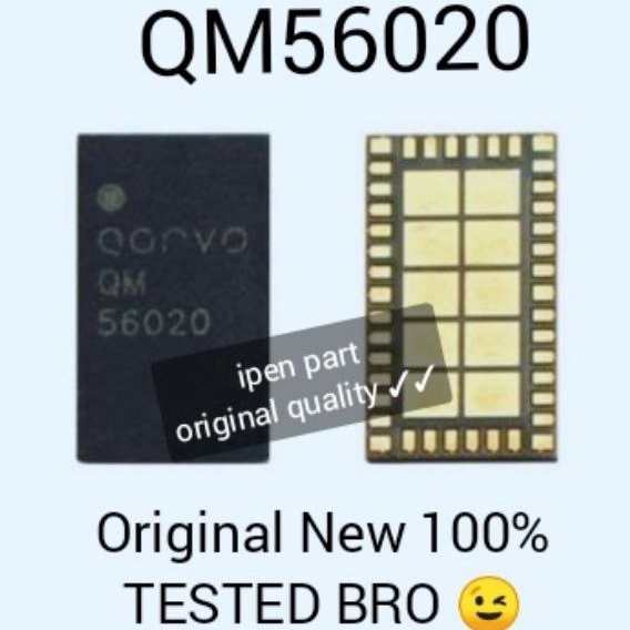 HARGA GROSIR &gt;&gt; IC RF QM 56020 Redmi 8  Samsung A20S Original New Tested PA Qm56020