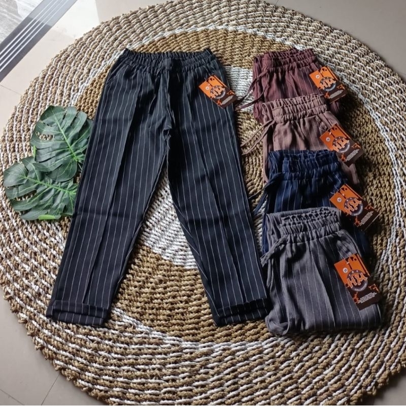 celana panjang tartan kotak remaja cewek anak tanggung