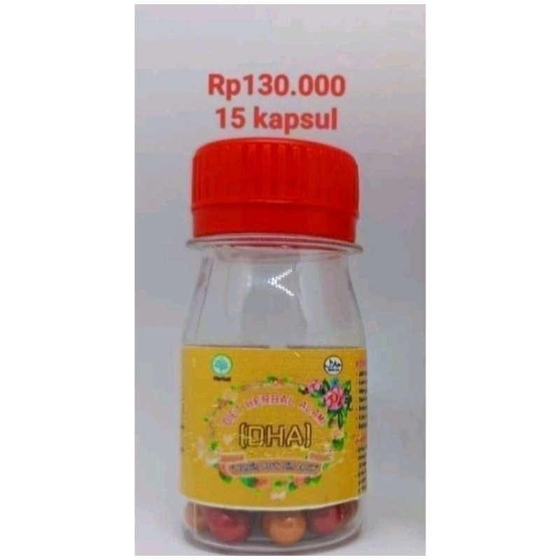 DHA diet herbal alami