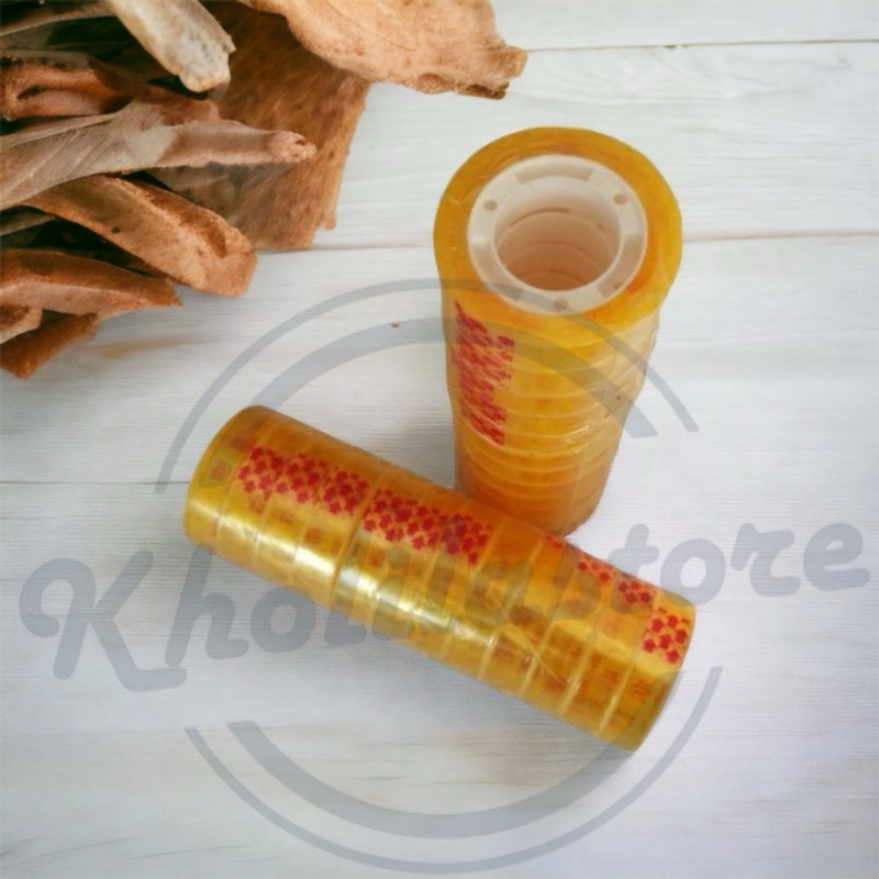 

(12 pcs) Isolasi Bening Nachi Tebal 12mm x 25 yard