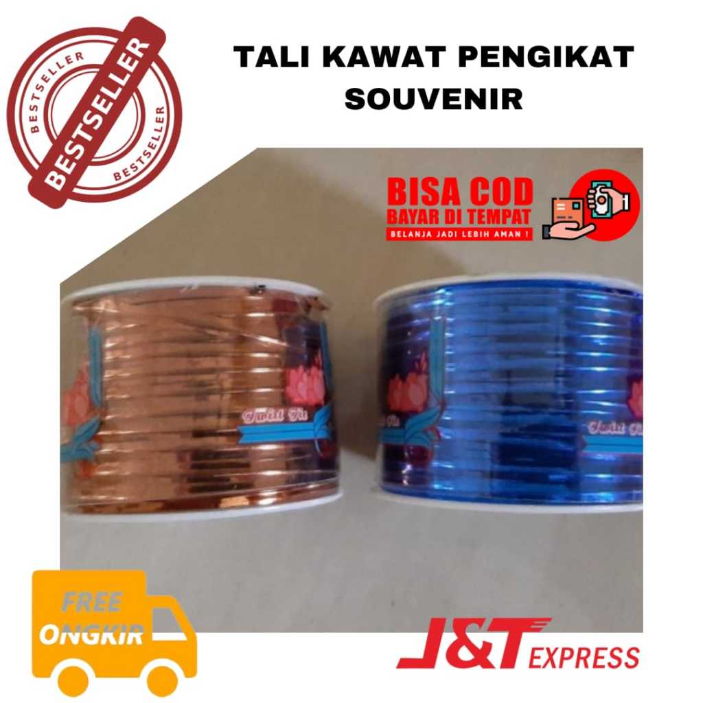 

[ABM] BAYAR DI TEMPAT Tali Kawat Pengikat Souvenir / Lolipop Coklat - Cake - Kado - Hadiah [SHO]