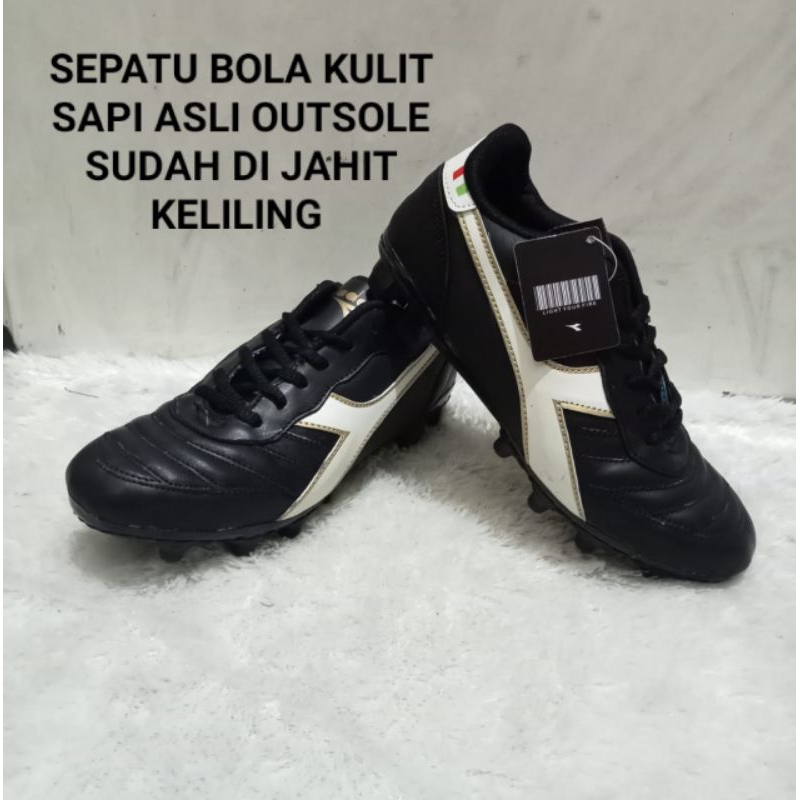 DIADORA | sepatu bola kulit sapi asli